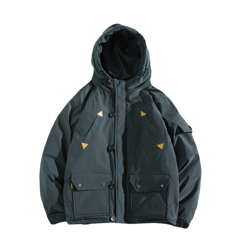 Japanese thick padded jacket men's tooling jacket down padded jacket