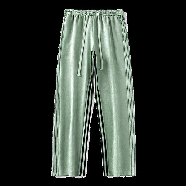 Casual pants men's three-bar pants men's plus velvet loose