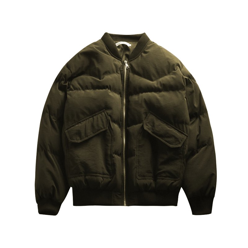 Winter new all-match men's jacket trend zipper baseball shirt