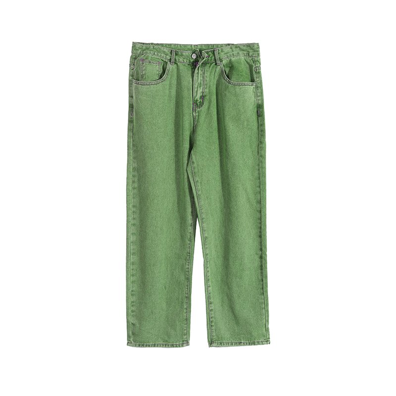 Trendy boys casual trousers nine-point plus fleece wide-leg pants