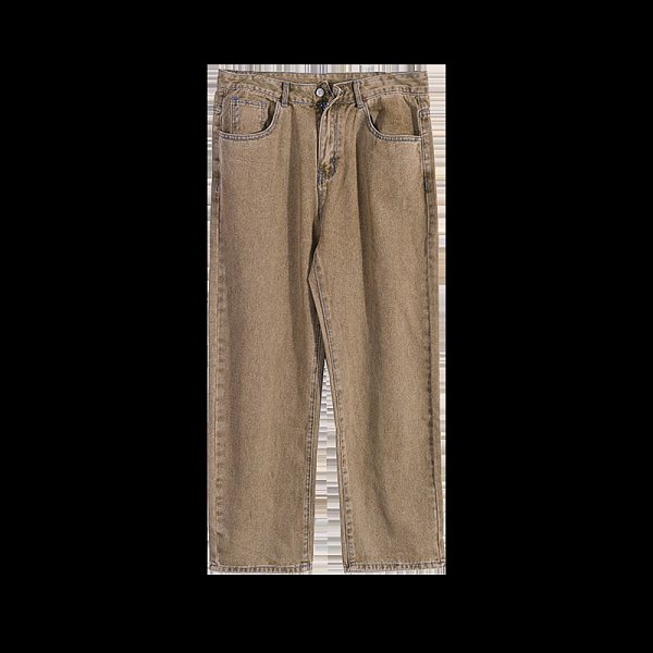Trendy boys casual trousers nine-point plus fleece wide-leg pants