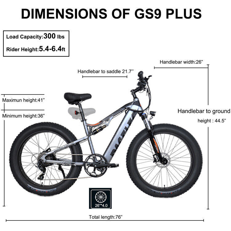 GS9Plus ELETRIC MOUTAIN BIKE