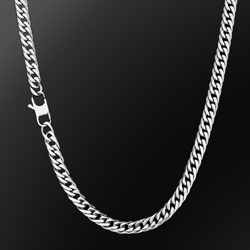 6-Sided | 8mm Miami Cuban Link Chain