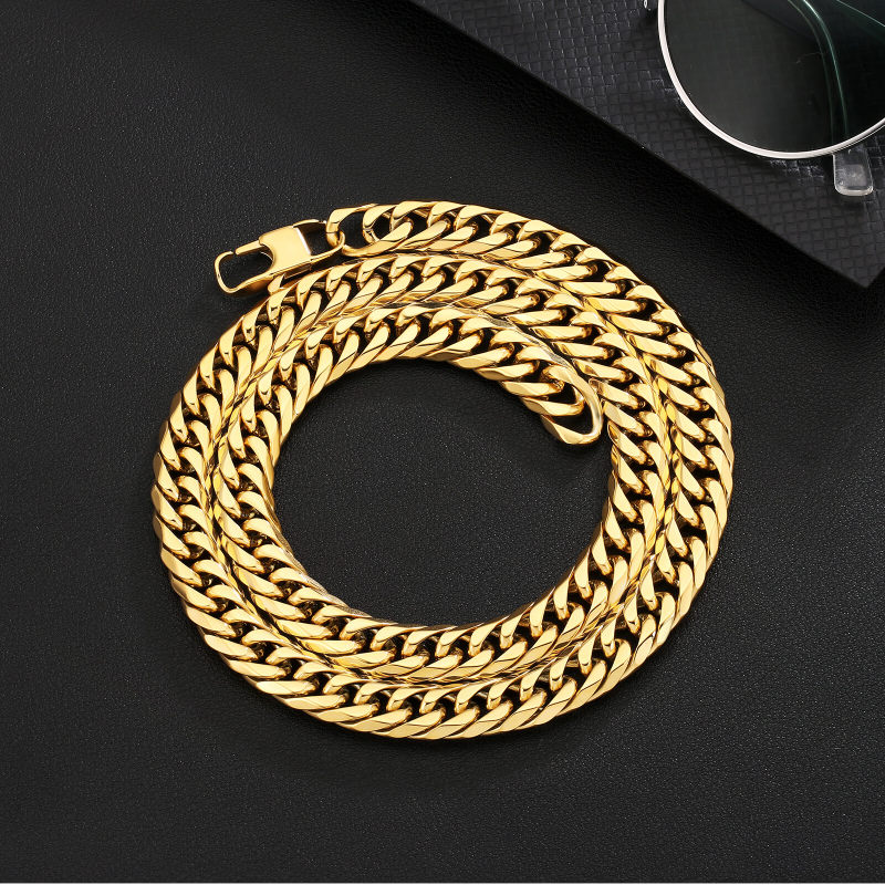 6-Sided | 8mm Miami Cuban Link Chain