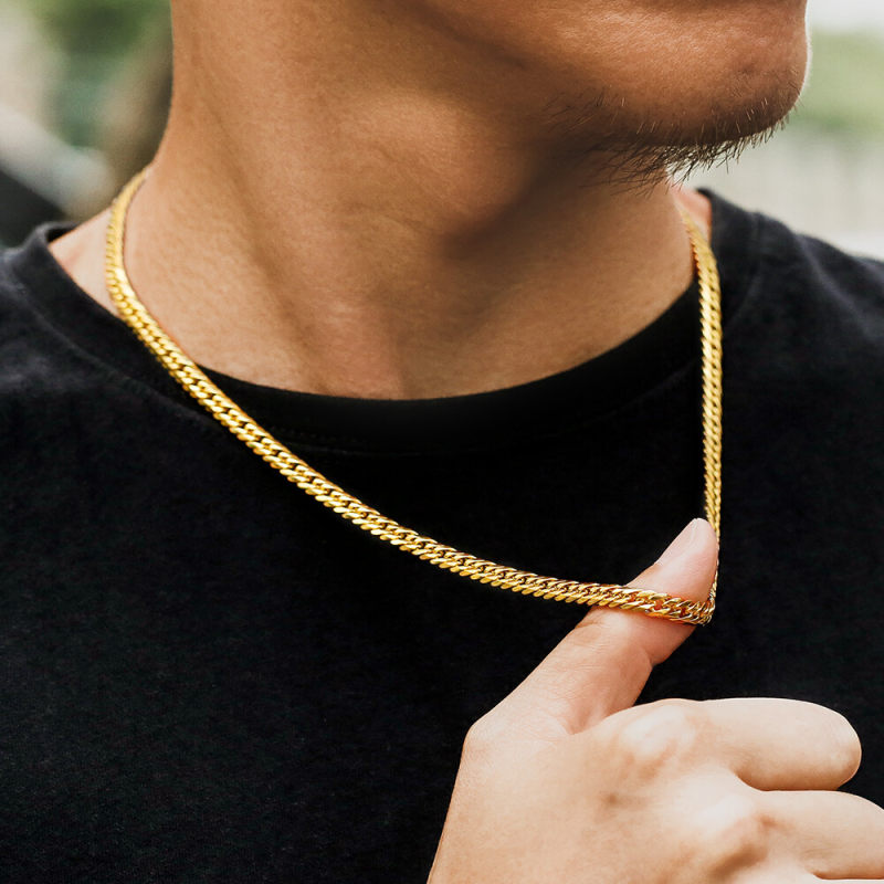 6-Sided | 6mm Miami Cuban Link Chain