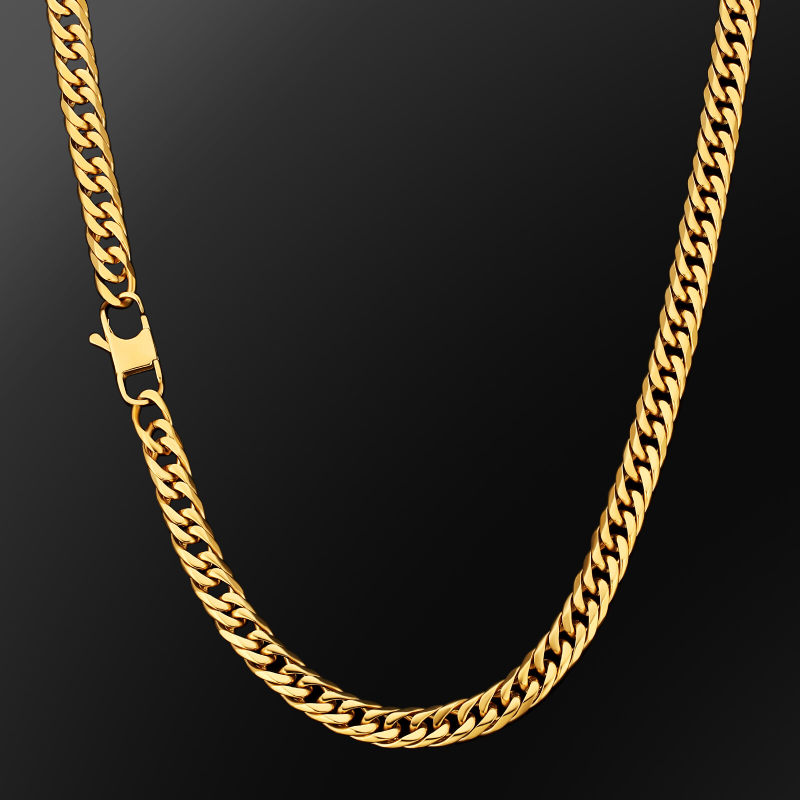 6-Sided | 8mm Miami Cuban Link Chain