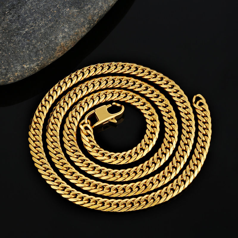 6-Sided | 6mm Miami Cuban Link Chain