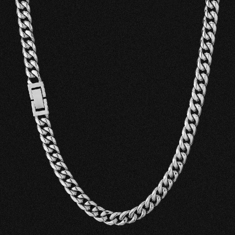 8mm Miami Cuban Link Chain