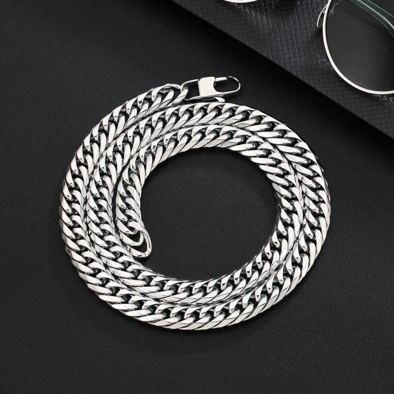 6-Sided | 8mm Miami Cuban Link Chain