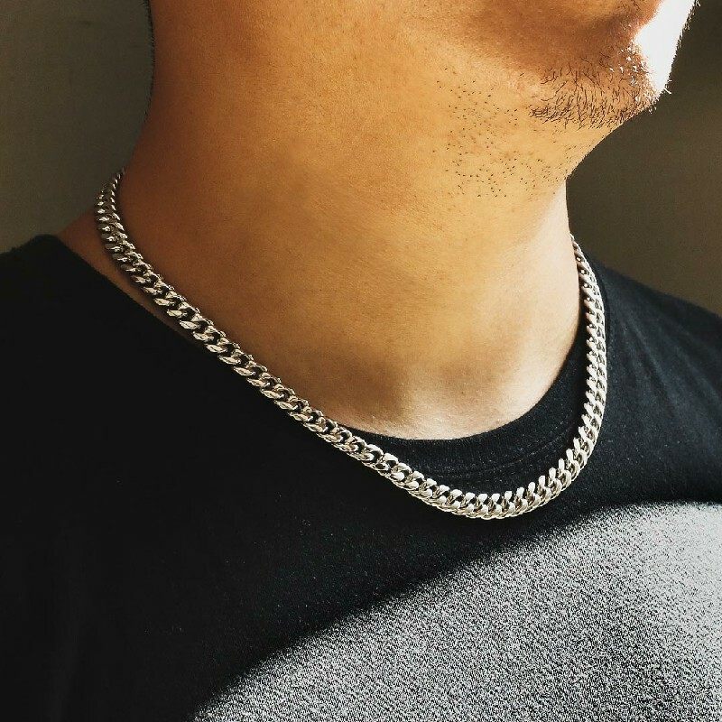 8mm Miami Cuban Link Chain