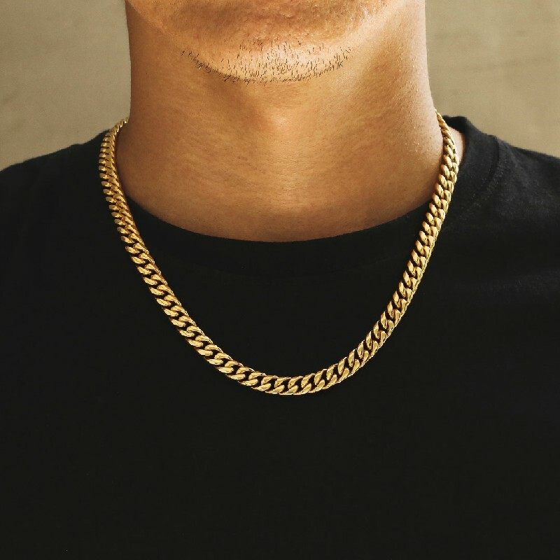 8mm Miami Cuban Link Chain