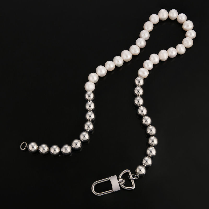 10mm Freshwater Pearl Beaded Necklace