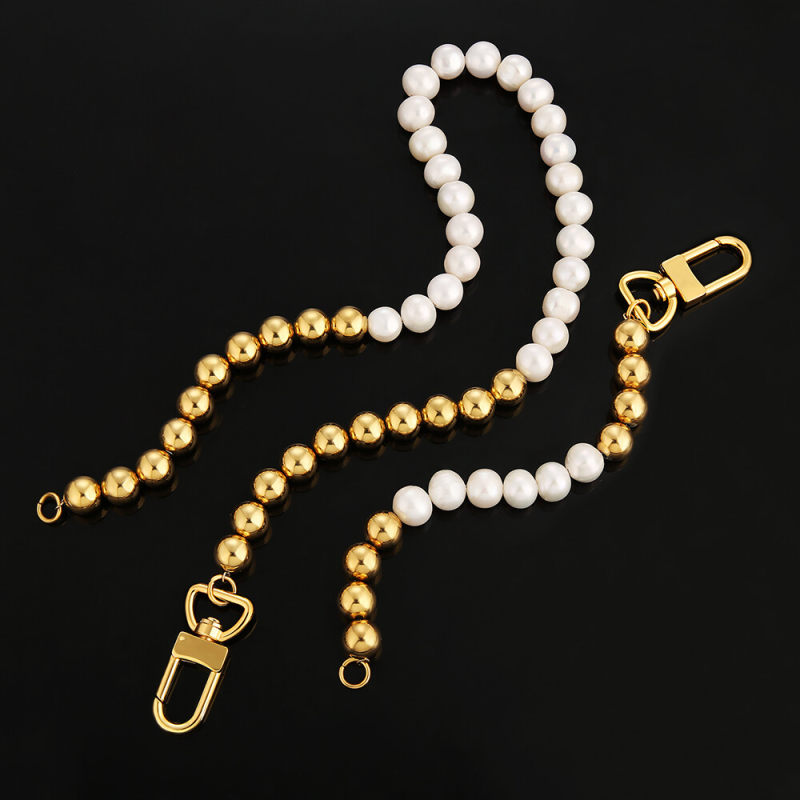 10mm Freshwater Pearl Beaded Necklace and Bracelet Set