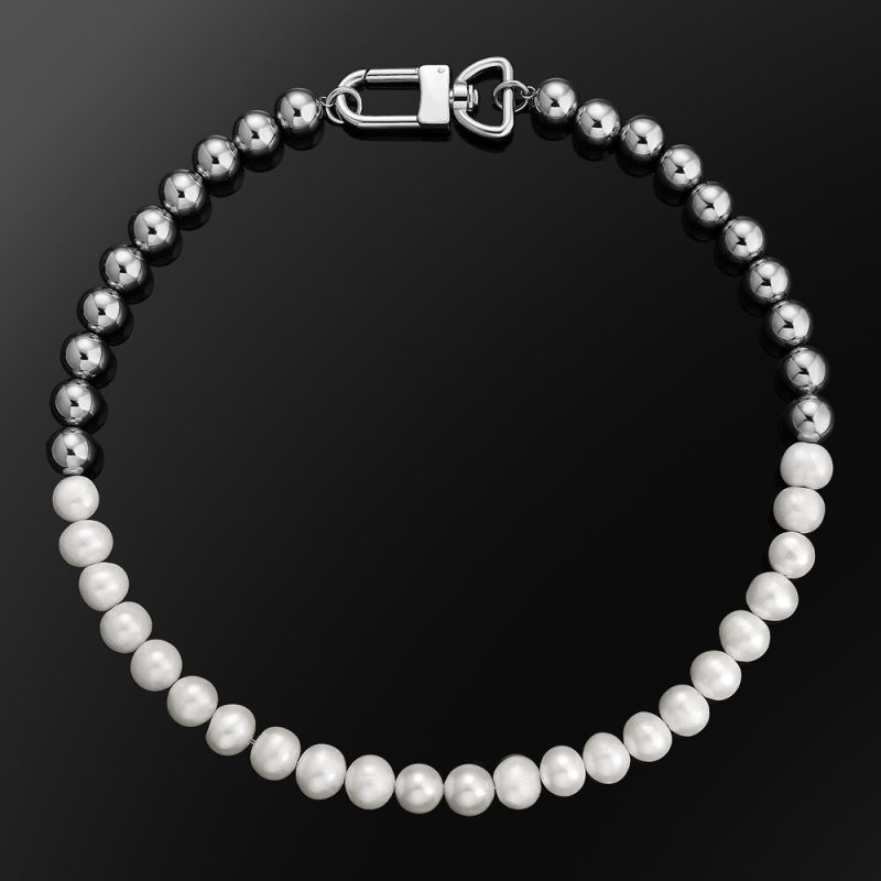 10mm Freshwater Pearl Beaded Necklace