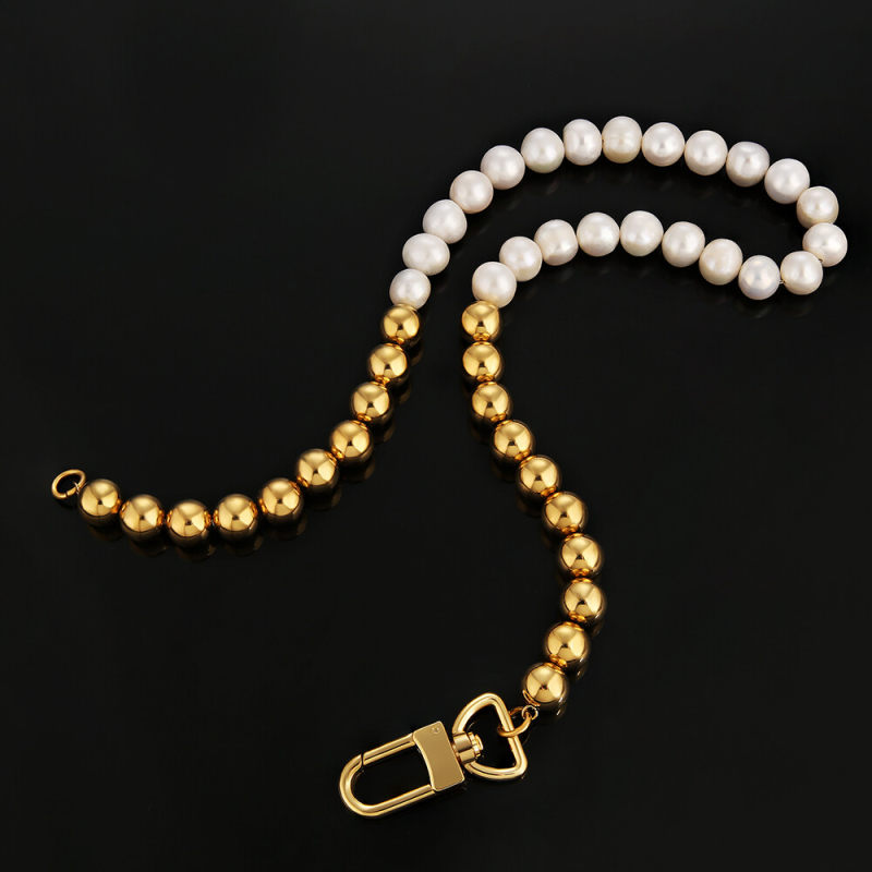 10mm Freshwater Pearl Beaded Necklace