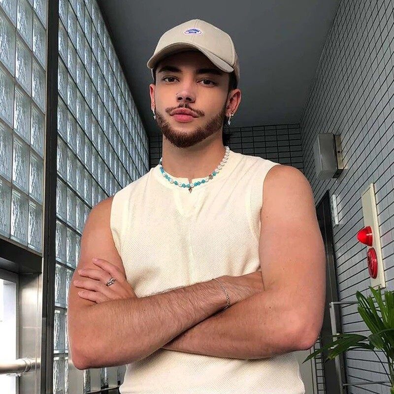 6mm 18in Multi Colored Shell Pearls Beaded Necklace with Dice