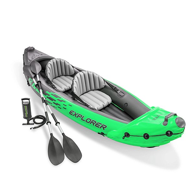 Inflatable boat 2 people sports explorer kayak