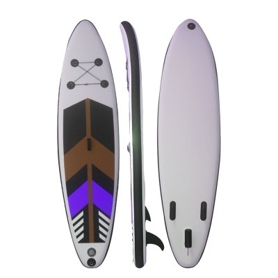 Inflatable ultra-light surfboard standing dinghy