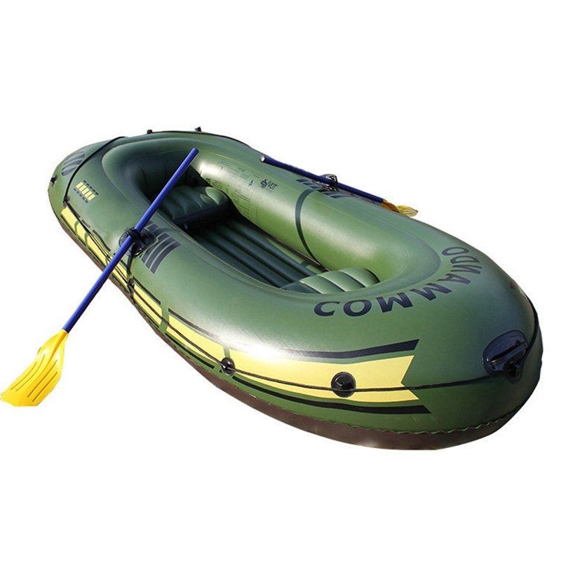 Thicken 3 people inflatable rubber kayak