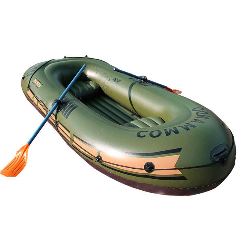 Thicken 3 people inflatable rubber kayak