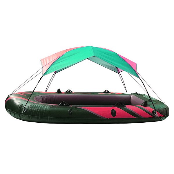 Canopy awning for 2-4 people inflatable boat kayak