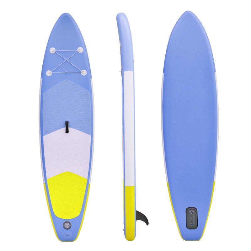 Sky blue  surfboard inflatable paddle board