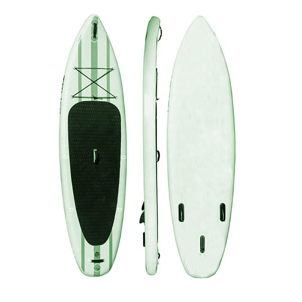 Stand up inflatable beach activity surfboard