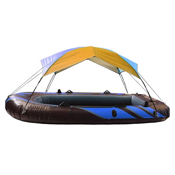 Canopy awning for 2-4 people inflatable boat kayak